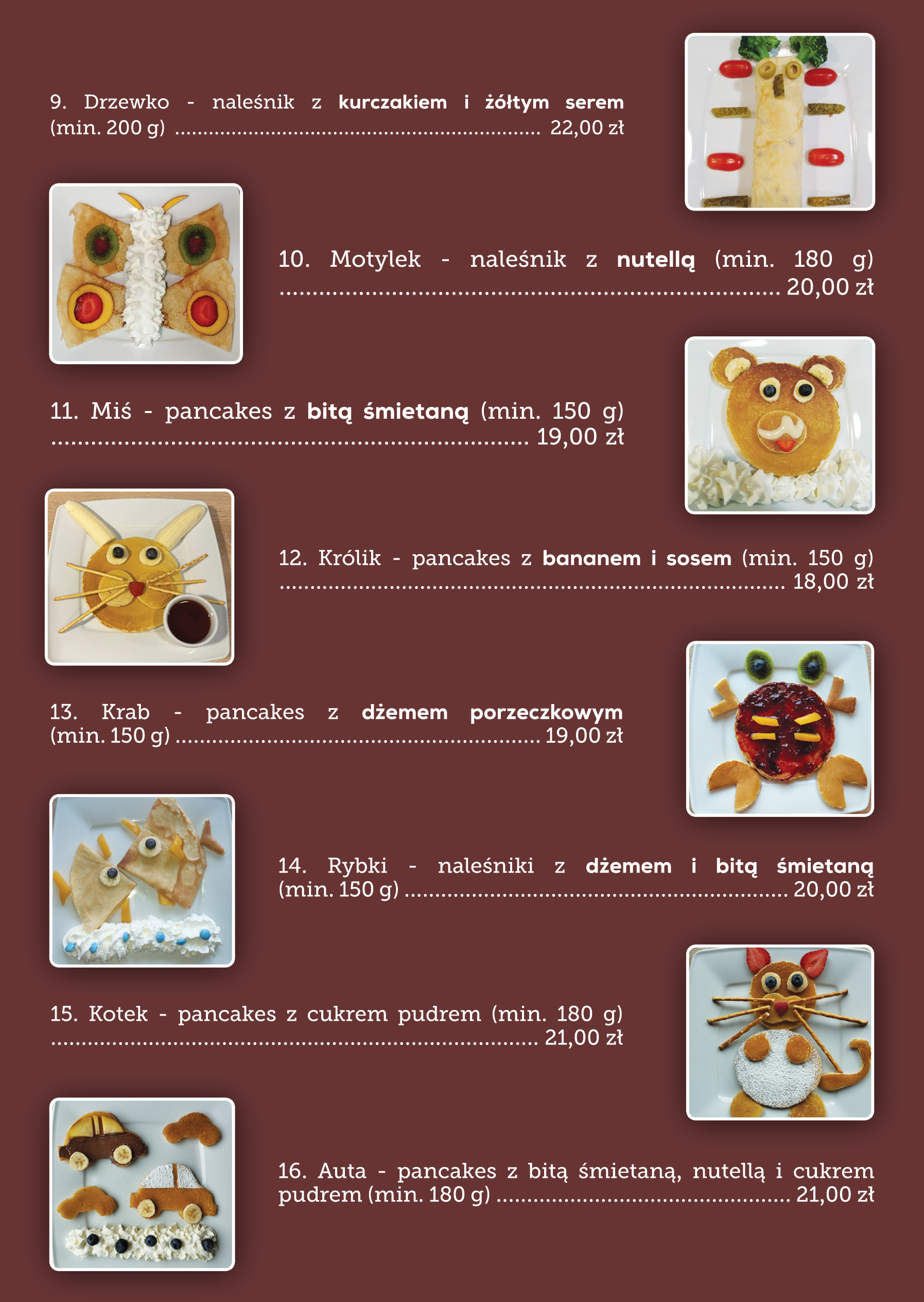 Naleśnik z czekoladą